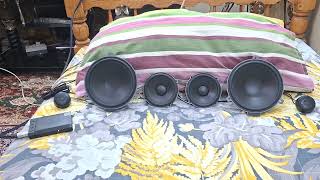 Boston Acoustics Pro 6.53 3 Way Hi End Components @ironmaiden @audiofreaks5416 #wastinglove 