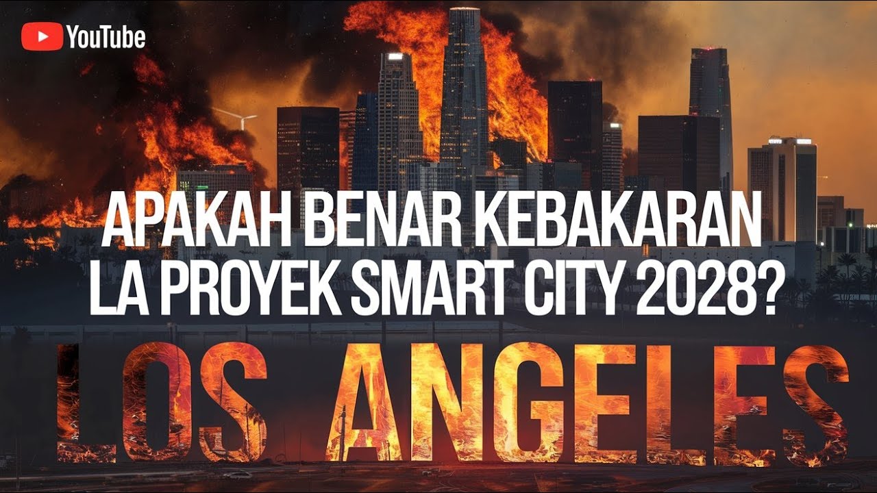 Kebakaran Los Angeles, Benarkah Proyek Smart City 2028? Penyebab