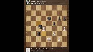 Daniel Yanofsky vs Bobby Fischer • Stockholm  Sweden, 1962