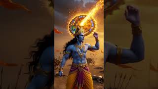 Sudarshan Chakra ⚡ | Krishna Divine Power #shorts#motivation #krishna #bhakti