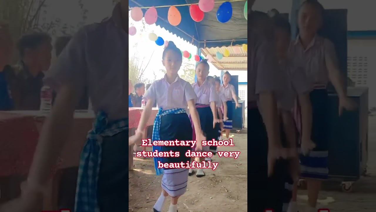 ฟ้อนลำตังหวายโดย นร ประถมศรีบุญเฮือง