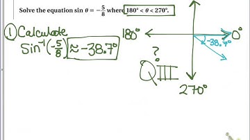 Target 10.4 - Inverse Trigonometric Functions