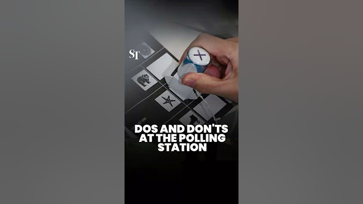 Dos and don’ts at the polling station | GE2025