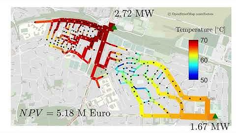 Automatic routing of a District Heating Network