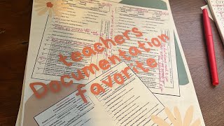 Documentation for Accommodations, Modifications, Differentiation for all grade levels/subjects