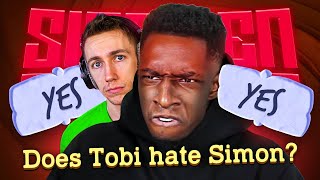 QUIRKY QUIPLASH but Tobi hates Simon...