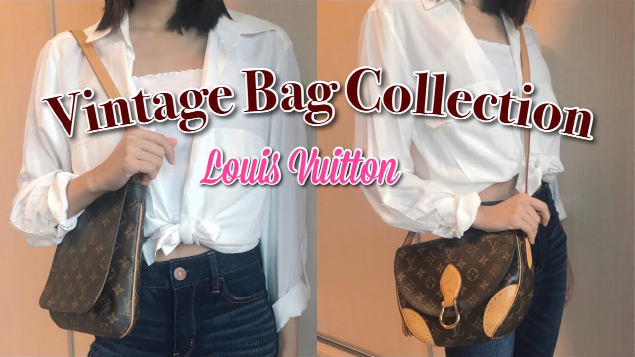 Designer handbag Unboxing & reveal of a vintage Louis Vuitton Saint Cloud  bag 