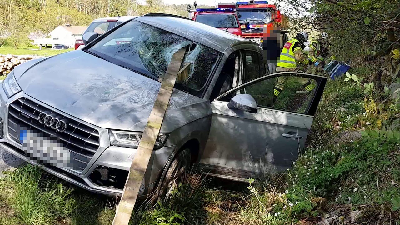 2018-05-11 Spetsad av brevlådor vid olycka på Tjörn
