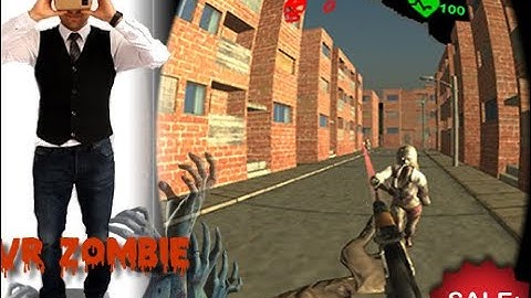 Cardboard VR Zombie Survival Unity Cardboard Buddies Walking auto focus shooting