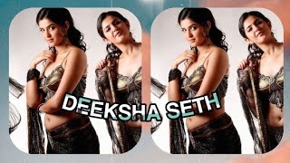 Deeksha Seth Hot Photoshoot Video South Indian Actress Exposing Hot Ets
