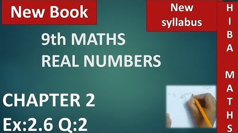 9th maths chapter 2 exercise 2.6 question 2 new book new syllabus tn samacheer