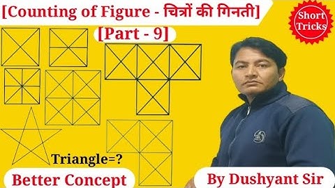 [Counting of Figures-चित्रों की गिनती] Short Tricks Question Solve Rohit Study Point By Dushyant Sir