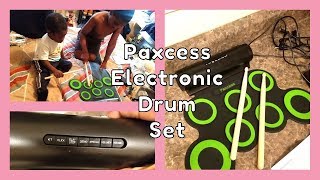 PAXCESS Electronic Drum Set [Great Holiday/Birthday Gift Idea]