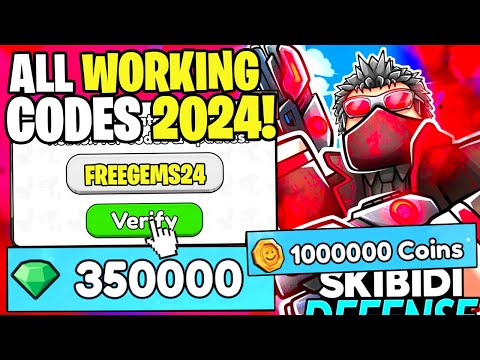 *New* All Working Codes For Skibidi Tower Defense In 2024! Roblox Skibidi Tower Defense Codes