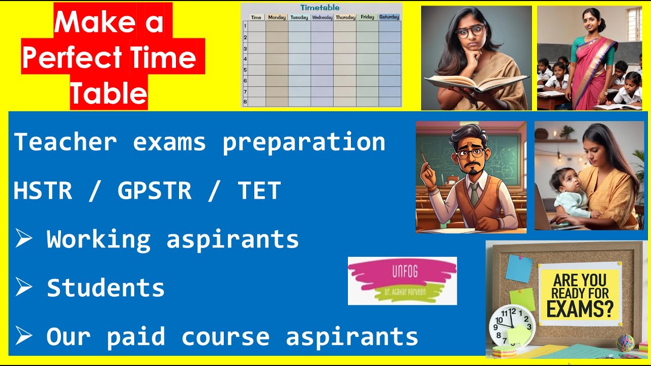 Upsc Exam Study Time Table