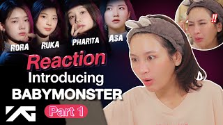 Reaction Part1 Introducing Baby Monster Ruka Pharita Rora Asa | Diamond Grains EP.127