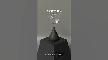 🔥0% vs 100%🔥3D Soft Body Simulation in Blender - Realistic #shorts #3danimation #physics