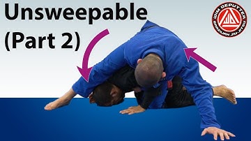 Scissor sweep counter Part 2  (armbar and back take defense)