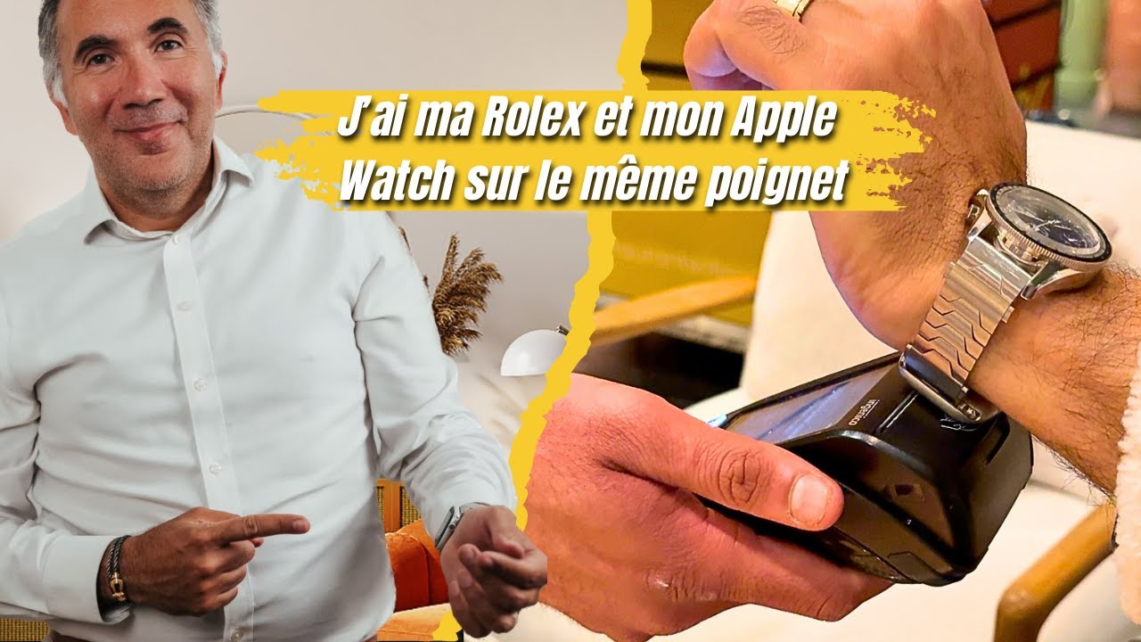 Porter une Rolex et une Apple Watch ensemble : génie ou hérésie ?