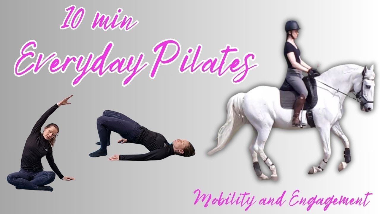 Equestrian Pilates Workout at Home (10min) // No equipment // Pilates for horse riders!