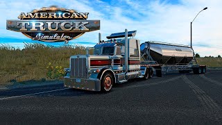 🔴American Truck Simulator. Все DLC. Катаемся на БЕТКЕ 1.50. С музыкой в дороге.