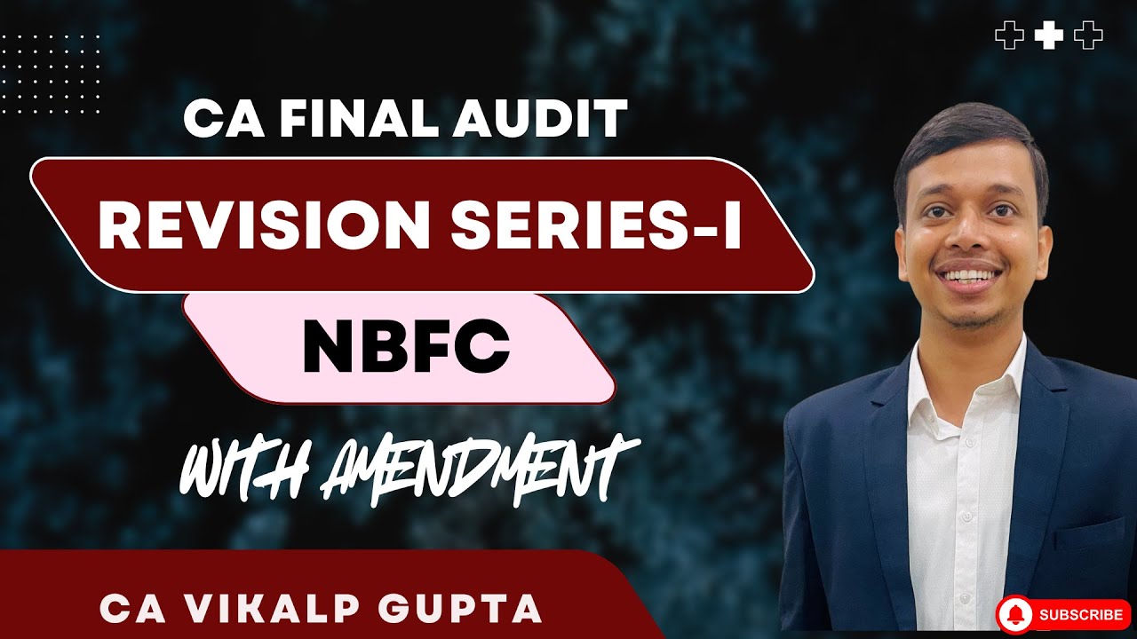 NBFC Audit in 1 hr. || Revision for May 2025 CA Final - YouTube
