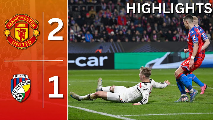Viktoria Plzeň vs Manchester United 1-2 | Highlights | Højlund's Late Winner | UEFA Europa League