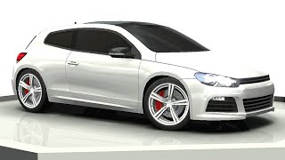 DRIVING VOLKSWAGEN SCIROCCO R || TRAFFIC RACER GAMEPLAY screenshot 4