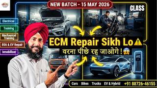 90% Mechanics Fail in Wiring ❌ | Learn ECM Fundamentals 🔥 Full Class
