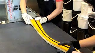 超長玉子燒製作 - 西班牙手工糖Taiwanese Food- How to Make  Tamagoyaki Omelette Candy