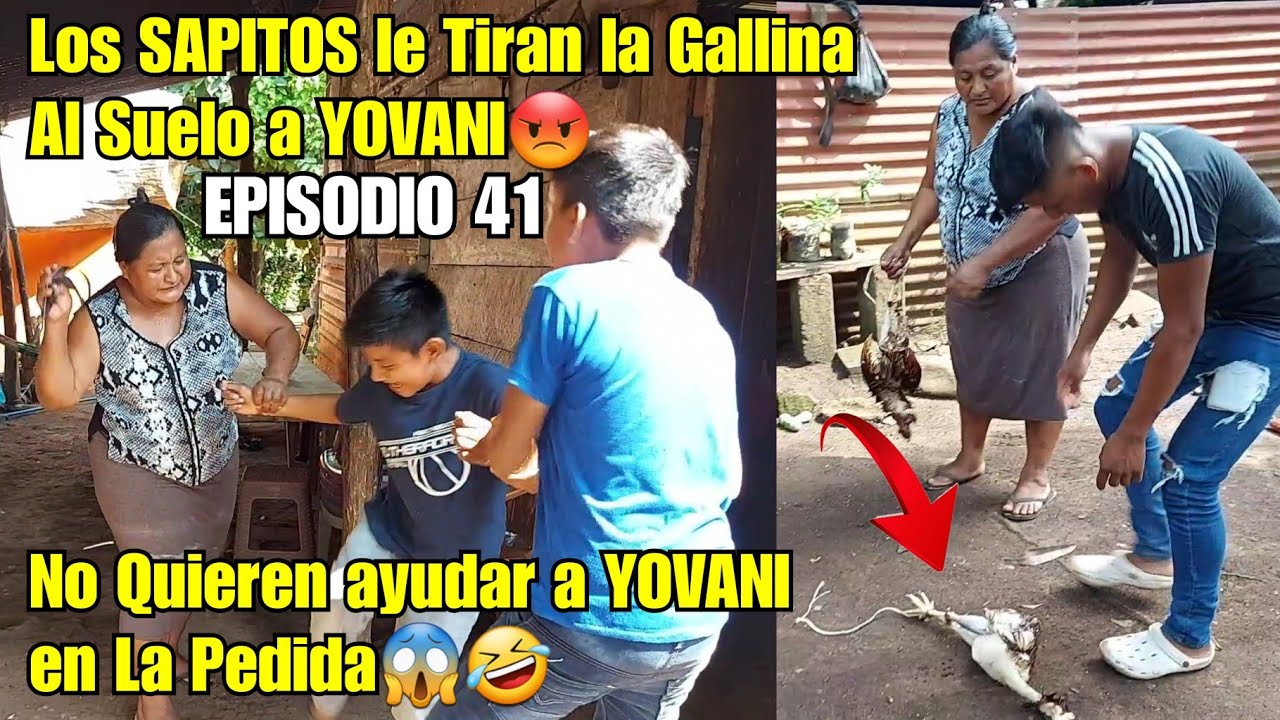Los S4pitos le tiran la Gallina al Suelo a YOVANI😱 pero Miren como los Ag4rró La Mamá😱😡