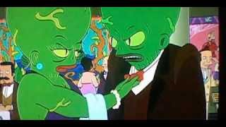 Morbo at Zapp Brannigan's party