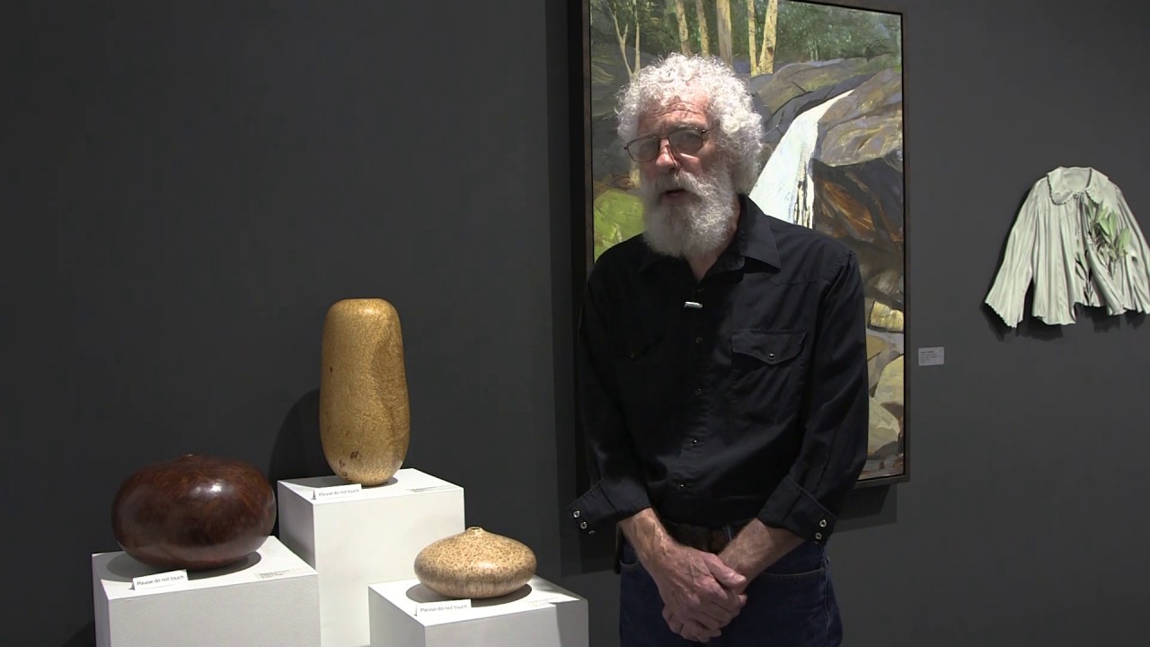 David Ellsworth at Momentum Gallery in Downtown Asheville, North Carolina