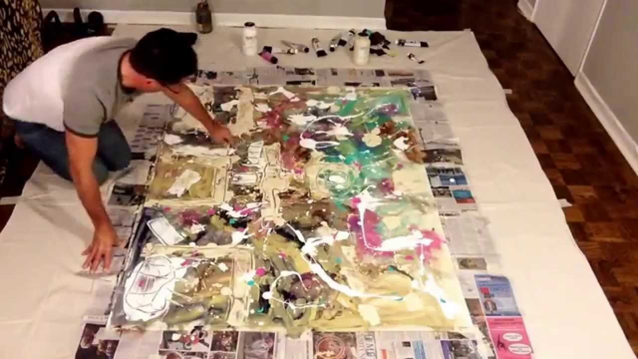Action Painting Surrender / HCLFV