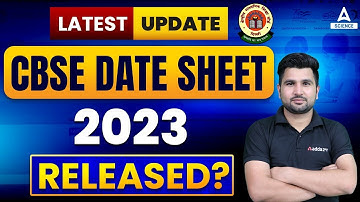 CBSE Date Sheet 2023 | CBSE Class 10 & 12 Date Sheet | CBSE Latest News