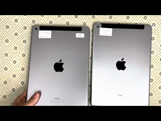 iPad gen 5 128G 4G + wifi giá 5tr450. Về 2 cây đạt tiêu chuẩn 1 cây | tuvanmobile.com