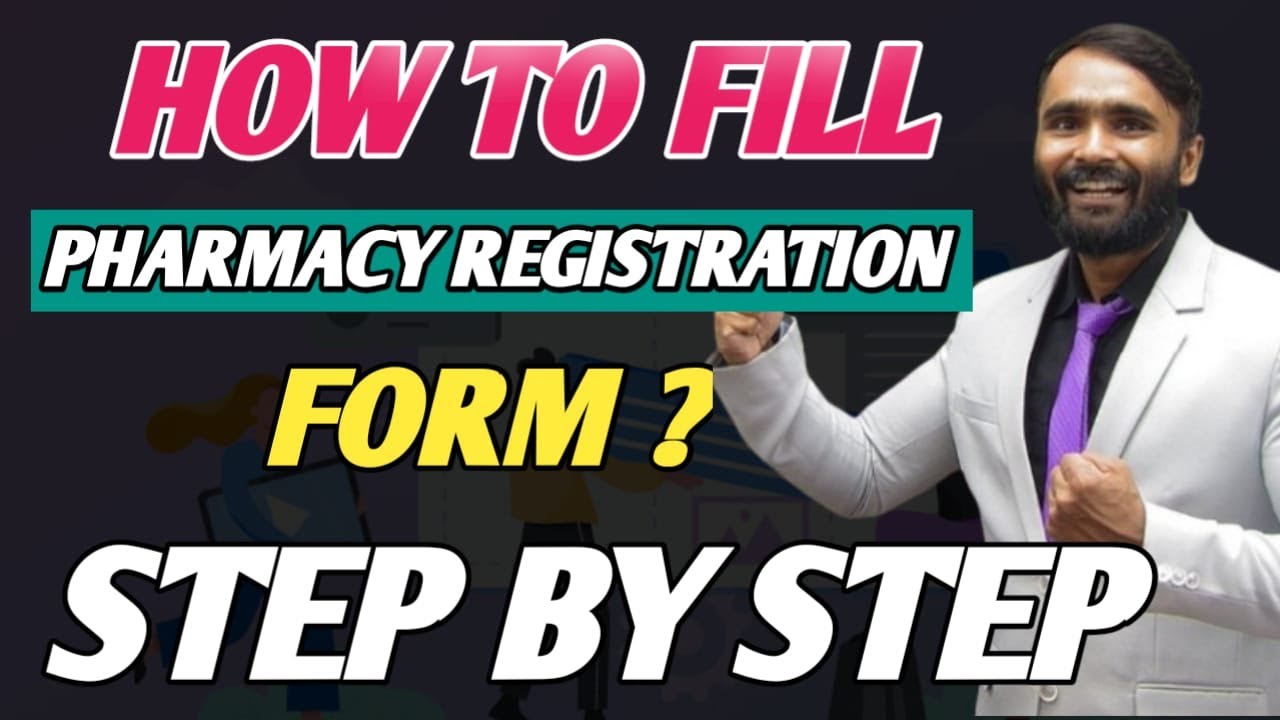 HOW TO FILL PHARMACY REGISTRATION FORM ?STEP BY STEPMHT CET 2022