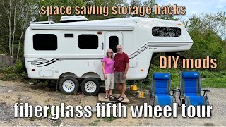 2018 Escape 5.0 TA tour  fiberglass fifth wheel trailer