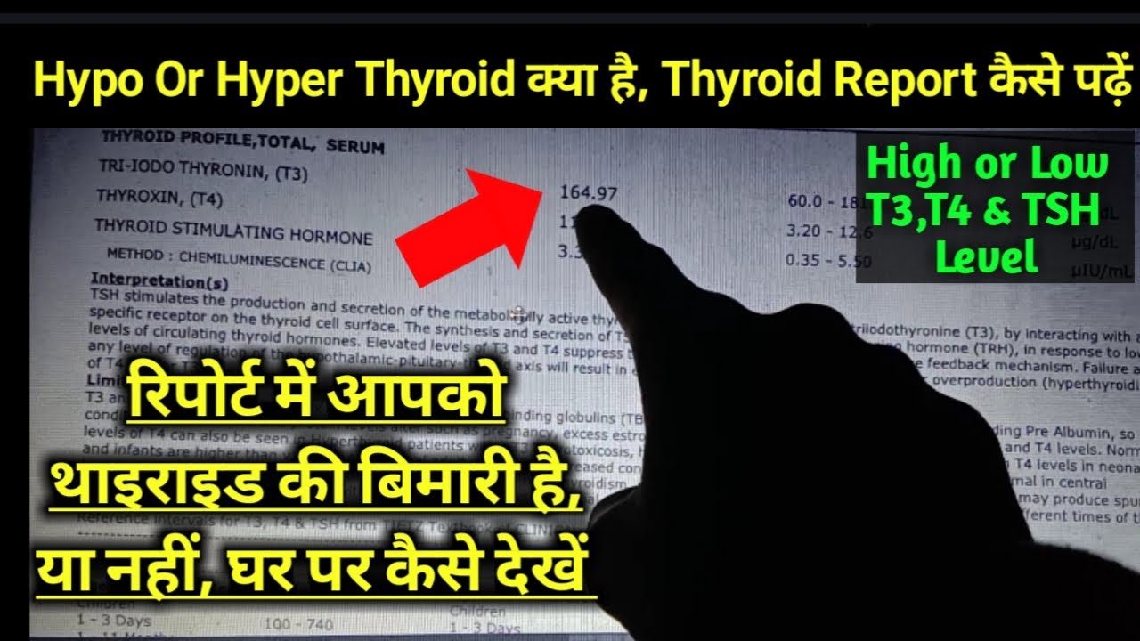 How To Read Thyroid Report At Home Easily Thyroid Test Report How To Read Thyroid Report At Home Easily Thyroid Test Report