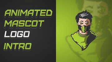 How to make animated Mascot Logo Intro | After Effects.