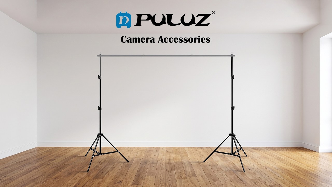 2 x 2m Photo Studio Background Support Stand Backdrop Crossbar