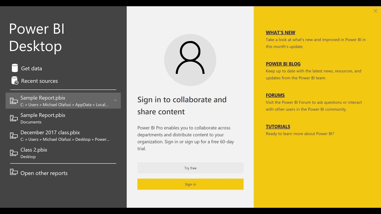 February 2018: 45 mins Crash Course on Power BI - YouTube