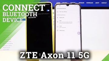 How to Connect Bluetooth Device with ZTE Axon 11 5G - Bluetooth Settings
