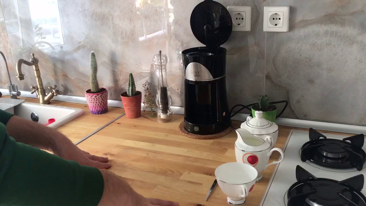 Filtre Kahve makinesi ile Filtre kahve nasıl yapılır ( Tarif ) YouTube