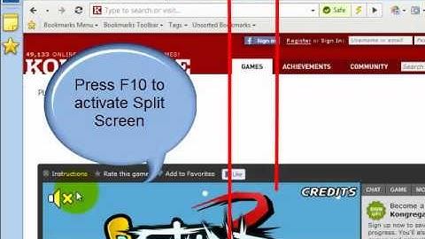 Maxthon 3 Browser: Split Screen