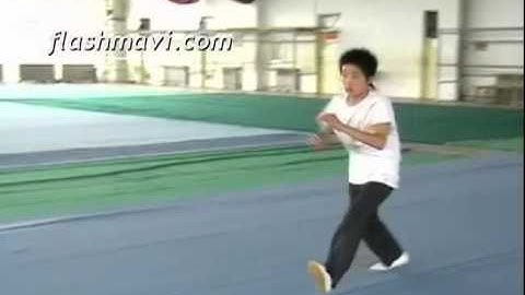 How to do a Flying Frontkick in Wushu (Teng Kong Fei Jiao)