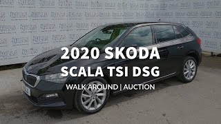 2020 SKODA SCALA l DSG 5 DOOR HATCHBACK l WALK-AROUND l AUCTION VIDEO