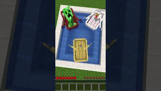 I Jumped From 50 Blocks Into Every Minecraft Dimension #keşfet #keşfet #gaming