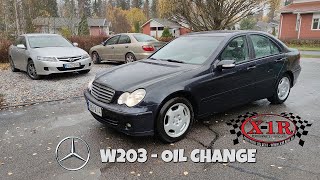 Mercedes C180 K (W203) M271.946 - Oil change