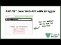 Creating ASP.NET Core Web API with Swagger and Hosting within Virtual Directory in IIS